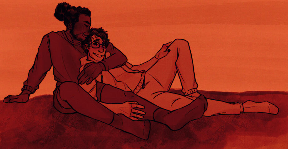 two bros chilling :)